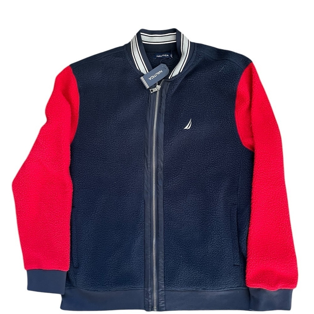 Nautica ⛵️ Full Zip Sherpa Jacket